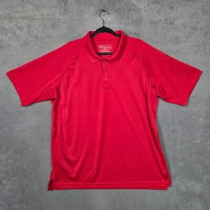 Polo táctico 5.11 para hombre XL manga corta rojo rendimiento - Imagen 1 de 10
