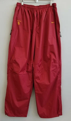 Nike USC TROJANS Joggers Athletic Waterproof Sweat Pants Training Men's XL Cover