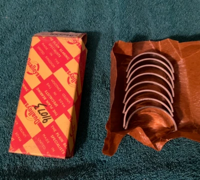 RENAULT R-8 & CARAVEILE "S" DUALLOYS NEW ROD BEARINGS VP91073 STD - Image 1 of 2