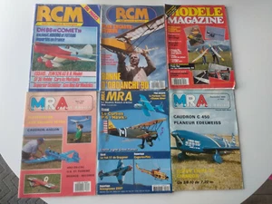Lot Magazine Revue 6x Modelisme MRA/Modele magazine/RCM - Bild 1 von 3