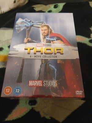 Thor - 4 Movie Collection (DVD) (New & Sealed) Thor To Thor: Love & Thunder MCU - Image 1 of 4