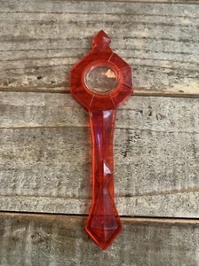 Vintage 1982 Crystar Moltar Red Prism Crystal Weapon Accessory Part Remco - Picture 1 of 4