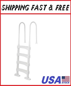 Heavy Duty Anti Slip Plastic Step Ladder for Above Ground or In Ground Swimming - Picture 1 of 8