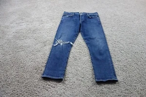 Citizens of Humanity Jeans Womens 29 Blue Emerson Boyfriend Distressed Denim - Picture 1 of 12