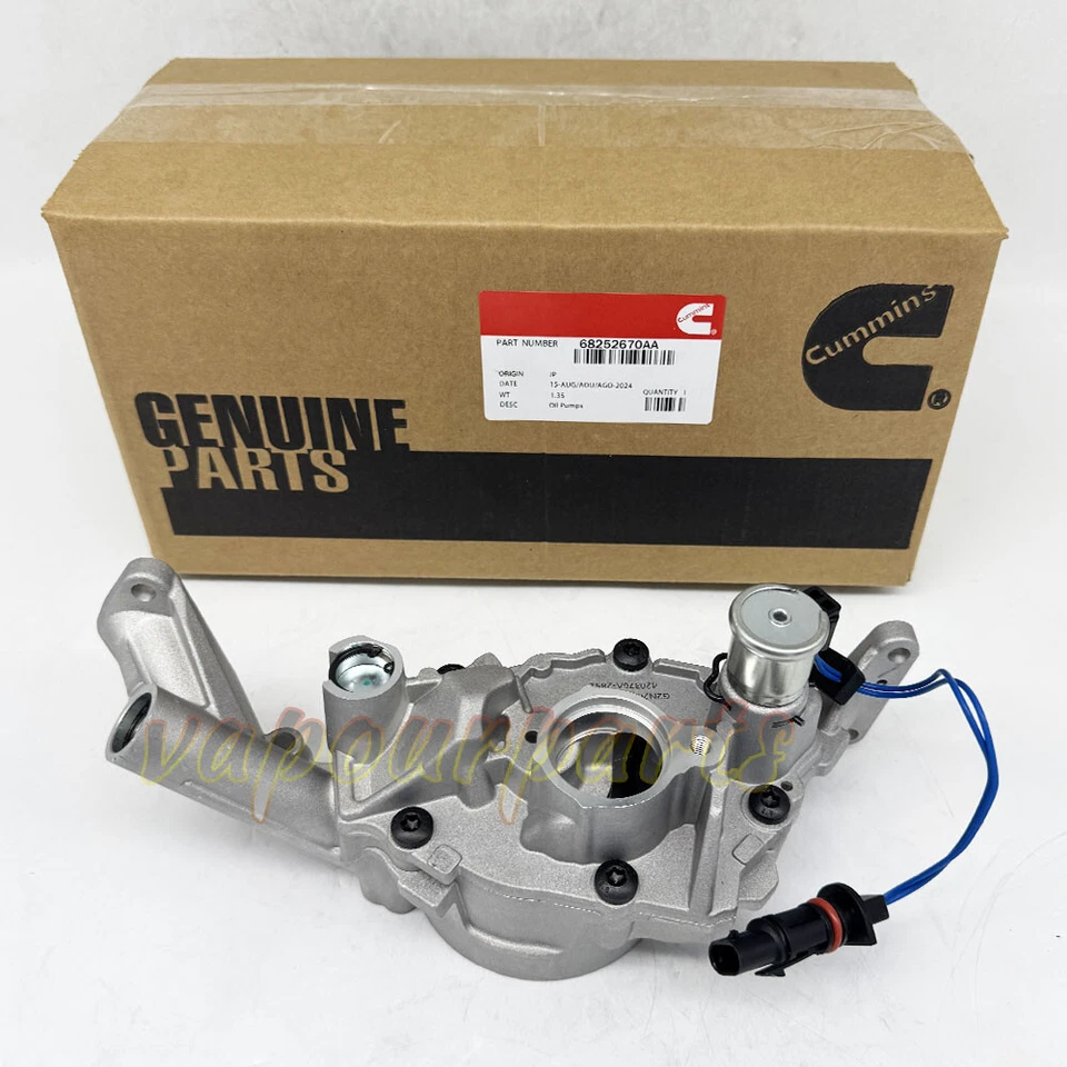 Engine Oil Pump & Solenoid For 2011-2018 Dodge Chrysler Jeep 3.6L Town & Country Foto 1 de 4