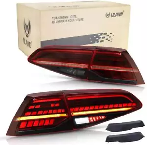 SET FARI FANALI POSTERIORI GOLF 7 E GOLF 7.5 COLORE ROSSO FULL LED MATRIX DINAMI - Picture 1 of 9