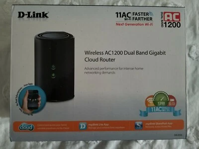 Router en la nube Gigabit de doble banda D-Link DIR-860L AC1200 Foto 1 de 4