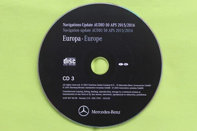 CD NAVIGATION MERCEDES BENZ AUDIO 50 APS FRANKREICH 2016 A B C GL M R VITO NTG 2 - Bild 1 von 2