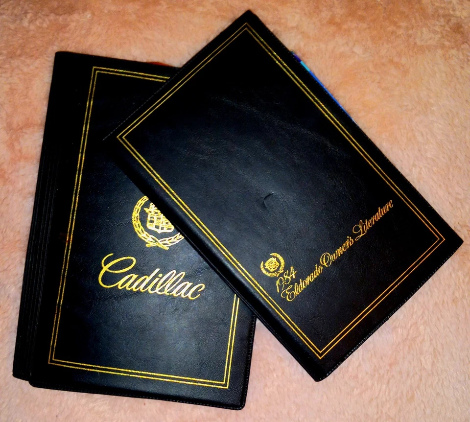 1984 Cadillac DeVille Coupe Sedan Owner Literature & Operator Manual User Guide - Image 1 of 4