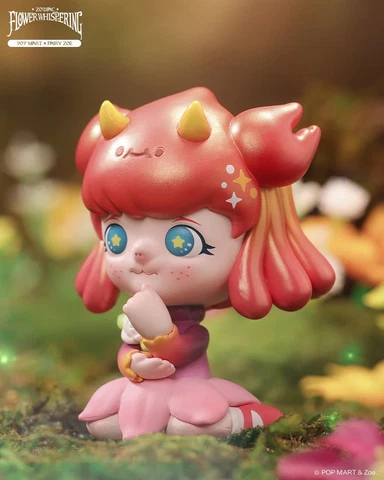 Pop Mart x Fairy Zoe ZODIAC FLOWER WHISPERING Mini Series CANCER Figure Cover