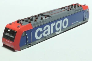 E347 Fleischmann 1x Gehäuse für SBB Cargo 482 019-7 rot blau 7386 - Picture 1 of 1