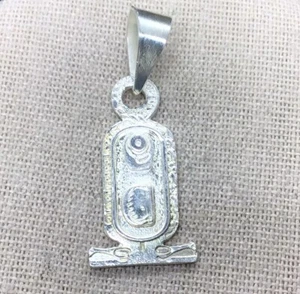 Vintage Sterling Silver 925 Southwestern Unique Symbols Pendant Y093 - Picture 1 of 3