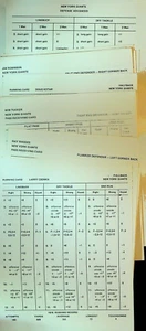 Strat-O-Matic Complete Football Team Set 1976 New York Giants Larry Csonka - Picture 1 of 1
