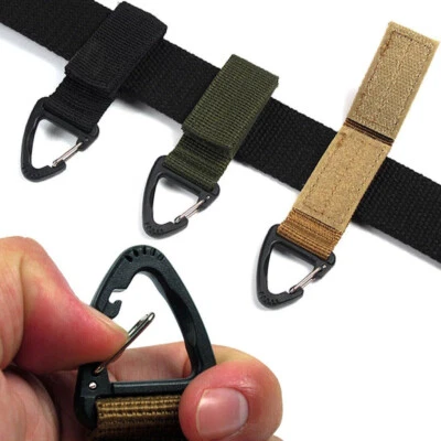 Llavero militar Molle Duty soporte táctico policía seguridad llavero clip cinturón Foto 1 de 4