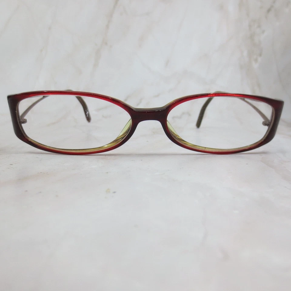 Armação de óculos Anne Klein AK8049-135 feminina borgonha vermelha aro completo 54-15-130 - Imagem 1 de 4