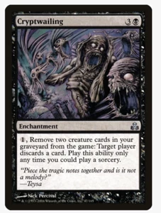 Cryptwailing - Guildpact (GPT) PLAYSET (x4) Magic the Gathering NM/LP - Picture 1 of 1