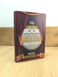 The Oxford Book of Theatrical Anecdotes by GYLES BRANDRETH (Hardcover, 2020) - Imagen 1 de 9