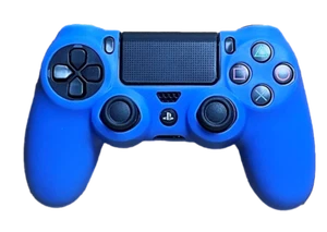 Silicone Cover For PS4 Controller Case Skin - Blue - Bild 1 von 3