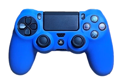 Silicone Cover For PS4 Controller Case Skin - Blue - Bild 1 von 3