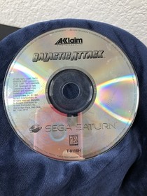 Galactic Attack Sega Saturn 1995 Taito Acclaim Shooter Action Loose Disc Tested
