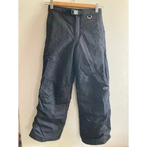 Slalom unisex child ski snowboarding black pants sz 10 - Picture 1 of 10
