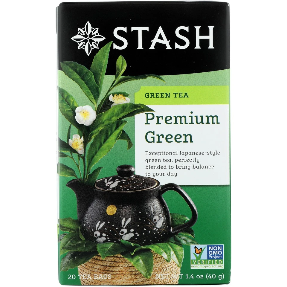 Stash绿茶优质绿茶20茶包 — 第 1/1 张图片