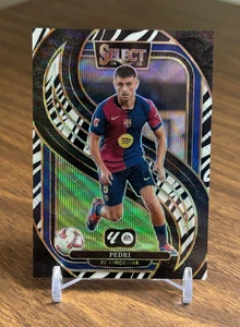 Pedri 2024 2025 2024-25 Panini Select La Liga #152 Mezzanine Zebra Prizm SP - Picture 1 of 2