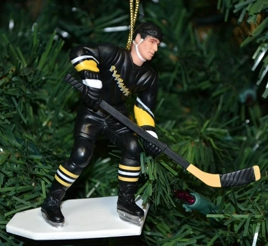 Ron Francis Pittsburgh Penguins Hockey Árbol de Navidad Adorno 4" #10 Salón de la fama Foto 1 de 1