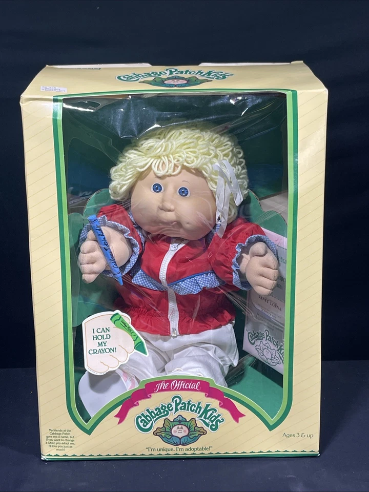 1984 Original Cabbage Patch Kids Doll With Birth Certificate