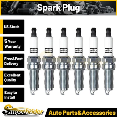 Champion Spark Plug 6pcs Spark Plug for Ram 1500 2013 2014 2015 2016 2017 2018 - Image 1 of 4