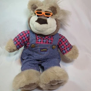 Vintage 1997 Tyco Real Talkin Bubba Bear Plush Talking Stuffed Animal Works Read - Picture 1 of 10