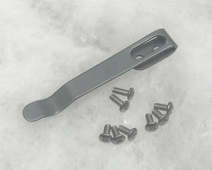 Stahl Taschenclip mit Torx Schrauben kompatibel mit Kershaw 5150 Lucha Trainer Messer - Bild 1 von 10