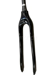 29" fork FM02 UDM gloss carbon Taper 1-1/8" to 1.5" Disc Only Black Dropout 9mm - Picture 1 of 10