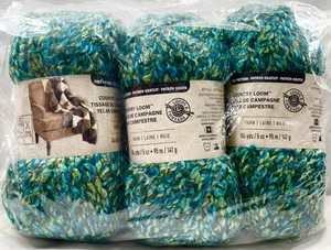 NEW Lot 3 Skeins Loops+Threads Country Loom Yarn Solarium Acrylic 104 Yds 17155 - Picture 1 of 3