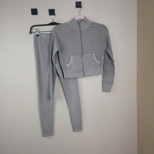 Skims Outdoor Full Zip Track Jacket and Leggings in Desert Size S - Picture 1 of 11