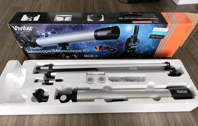 Vivitar Telescope 69x/120x Refractor Telescope. Please Read - Image 1 of 3