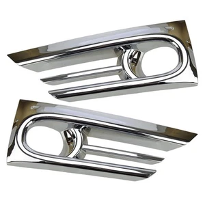 1Pair Car Front Fog Light Lamp Frame Cover Trim Fit For Honda CR-V 2020 to 2022 - Picture 1 of 6