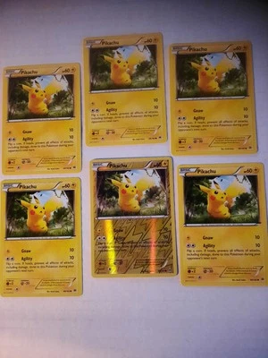 Pokémon TCG Pikachu BREAKthrough 48/162 Reverse Holo and 5  more - Image 1 of 2