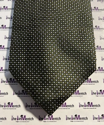 BANANA REPUBLIC Silk Green Polka Dot Design Tie 3.25”(New Without Tags) - Image 1 of 3