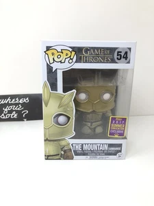Funko Pop Juego de Tronos La Montaña excl. Pegatina #54 Protector GoT Blindado - Imagen 1 de 17