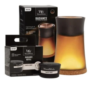 WoodWick Radiance Diffuser Kit | Coastal Sunset | Brand New In Box | Retails $50