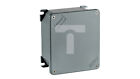Aluminiumbox UNIBOX B19 253X217X93 mm IP66/IP67 P520019 /T2DE