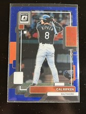 2022 Panini Donruss Optic Cal Ripken Jr Blue Pandora Prizm 70/99 #105 Orioles