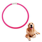 Haustier Hund FHRTE Kragen Silikon USB Aufladbare Leucht Halsbnder