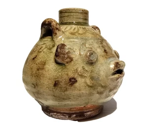 Sawankhalok SE Asian Water pot in the form of a Puffer Fish - Picture 1 of 14