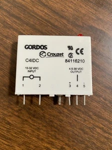 CROUZET Gordos C4IDC RELÈ STATO SOLIDO 3A 4,5 ~ 30 V DC, 10 ~ 32 VDC Ingresso - Foto 1 di 3