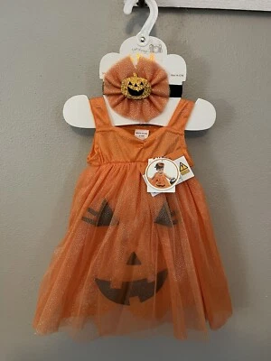so dorable baby halloween costume 0-12 months light up pumpkin(super stretchy) - Image 1 of 3