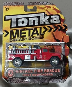 TONKA METAL: "Diecast Bodies First Responders FIRE RESCUE Truck" NIP- 2013 - Picture 1 of 3