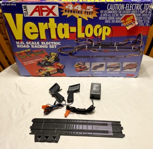 AURORA TOMY AFX HO Slot Car 15" Terminal Track/Controllers/Power Pack +FAST SHIP - Picture 1 of 3