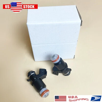 2pcs 16450-PLD-003 Throttle Body Fuel Injectors For 2005-09 Suzuki Boulevard C50 - Image 1 of 4
